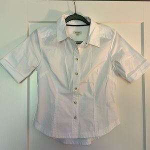 Pilcro White Blouse from Anthropologie- Never worn